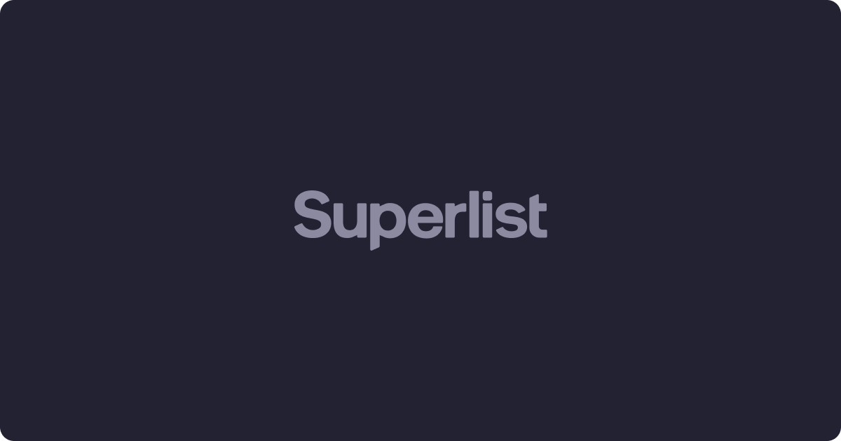 Superlist